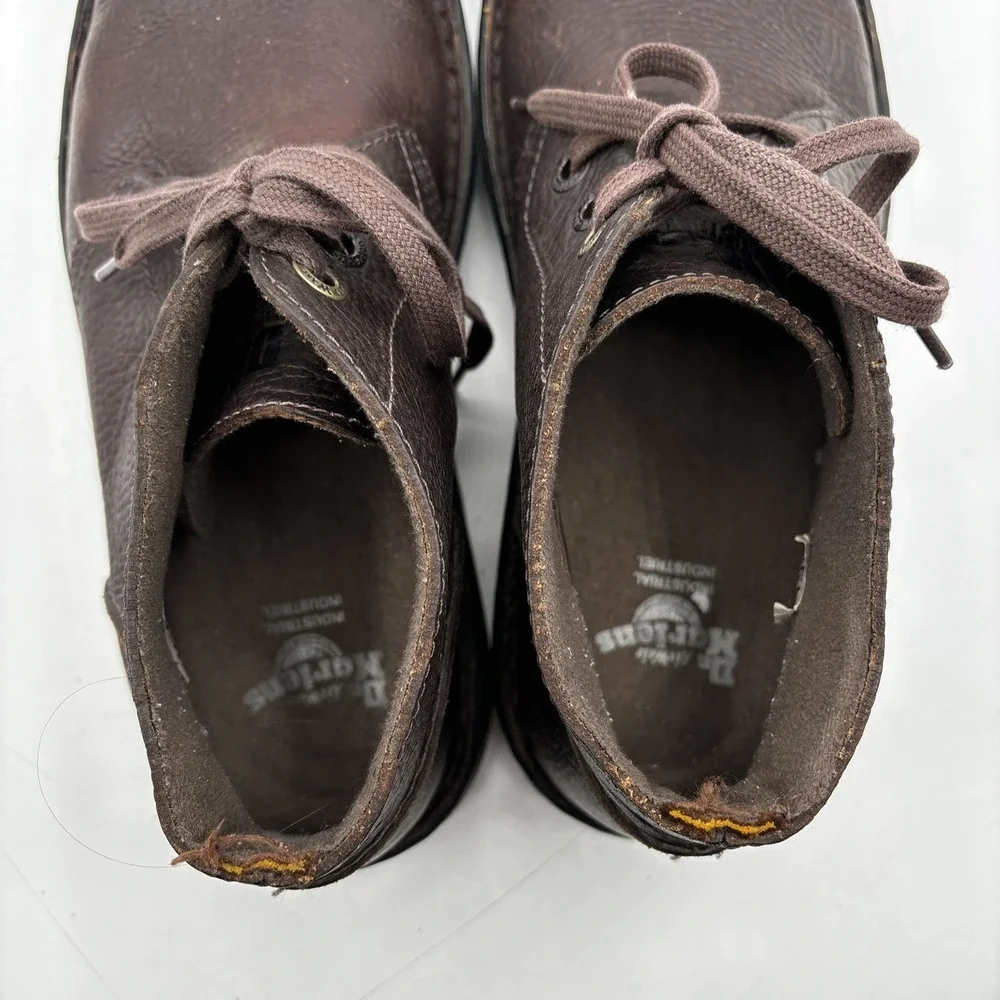 Dr Martens Sussex Chukka Boots Men's 8 Bear Track Brown Leather Industrial READ‎